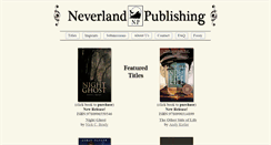 Desktop Screenshot of neverlandpublishing.com